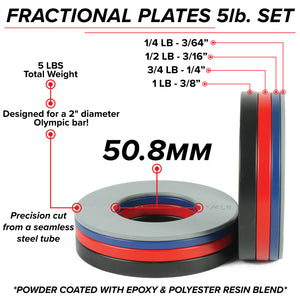 
                  
                    Fractional Plates (5lb. Set)
                  
                